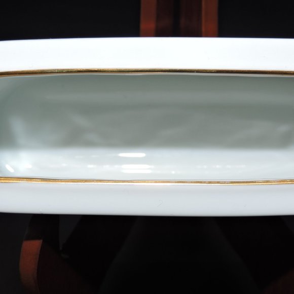 Neiman Marcus Porcelain Notepad/Pen Holder - Picture 12 of 14